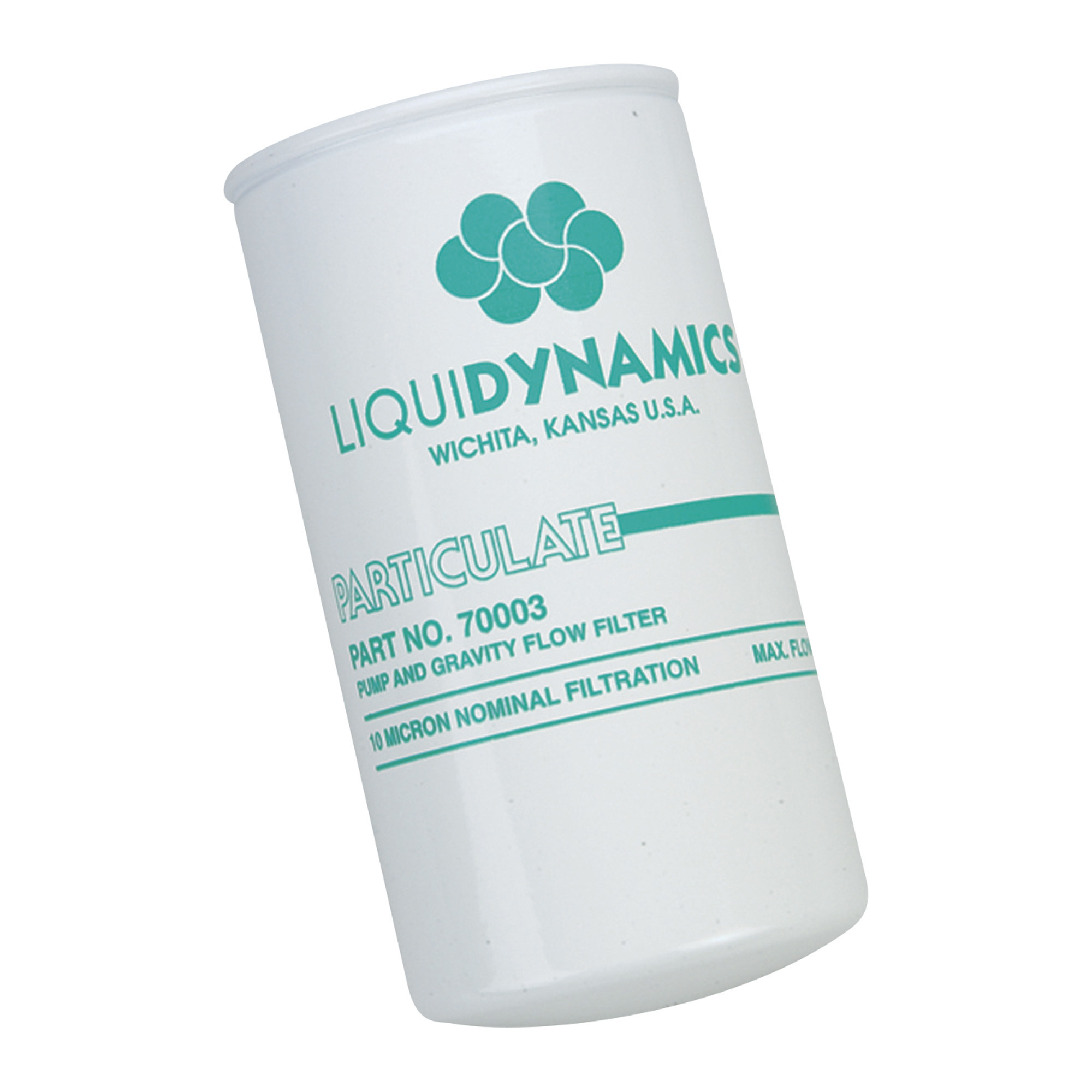 LiquiDynamics Replacement Fuel Filter for Item# 109095, 10-Micron, Model# 70003